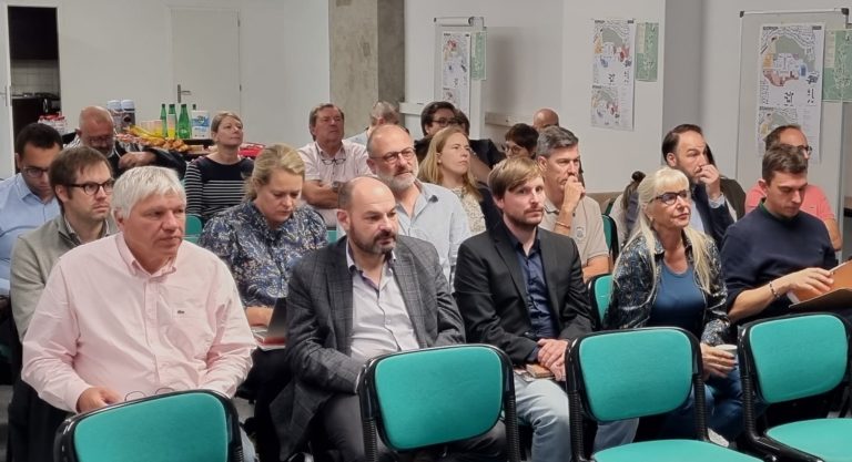 L’équipe du Bioparc à la séance du Masterplan