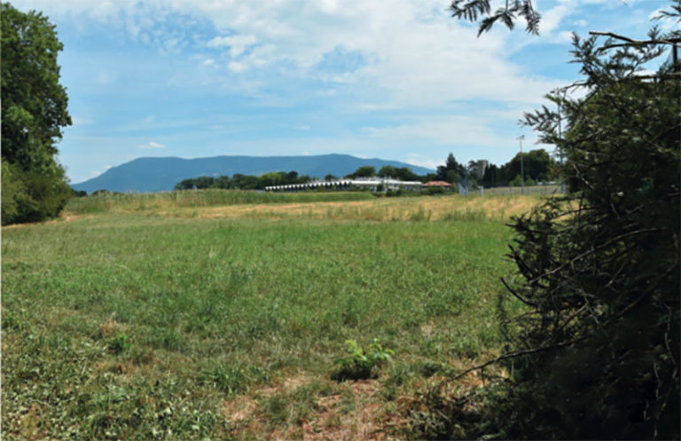 Futur espace de la faune sauvage avec vue sur les Voirons