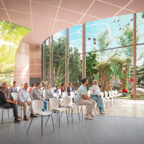 Salle de séminaire du projet de futur Bioparc Genève